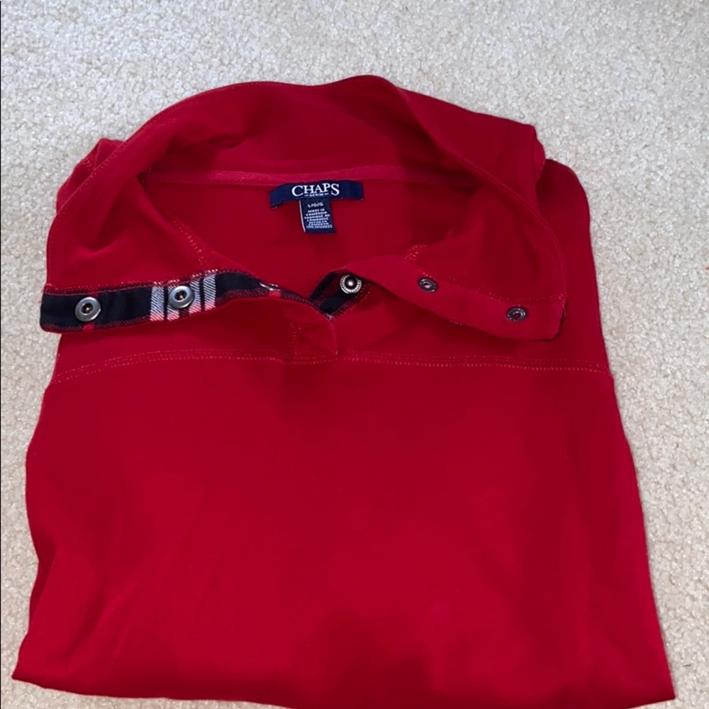 Chaps long sleeve pullover